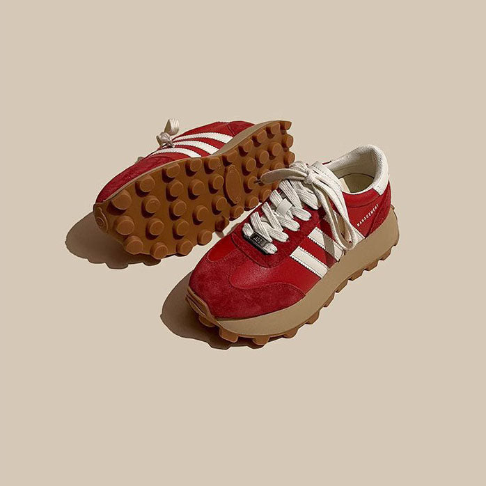 Retro Forrest Gump Sport Heightening Simple Women's Shoes - Harmony Gallery