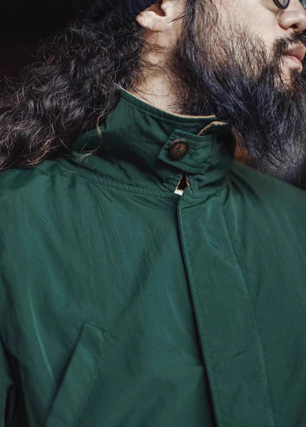 American Retro Multi-Pocket Hunting Contrast Windbreaker Men's Jacket - Harmony Gallery