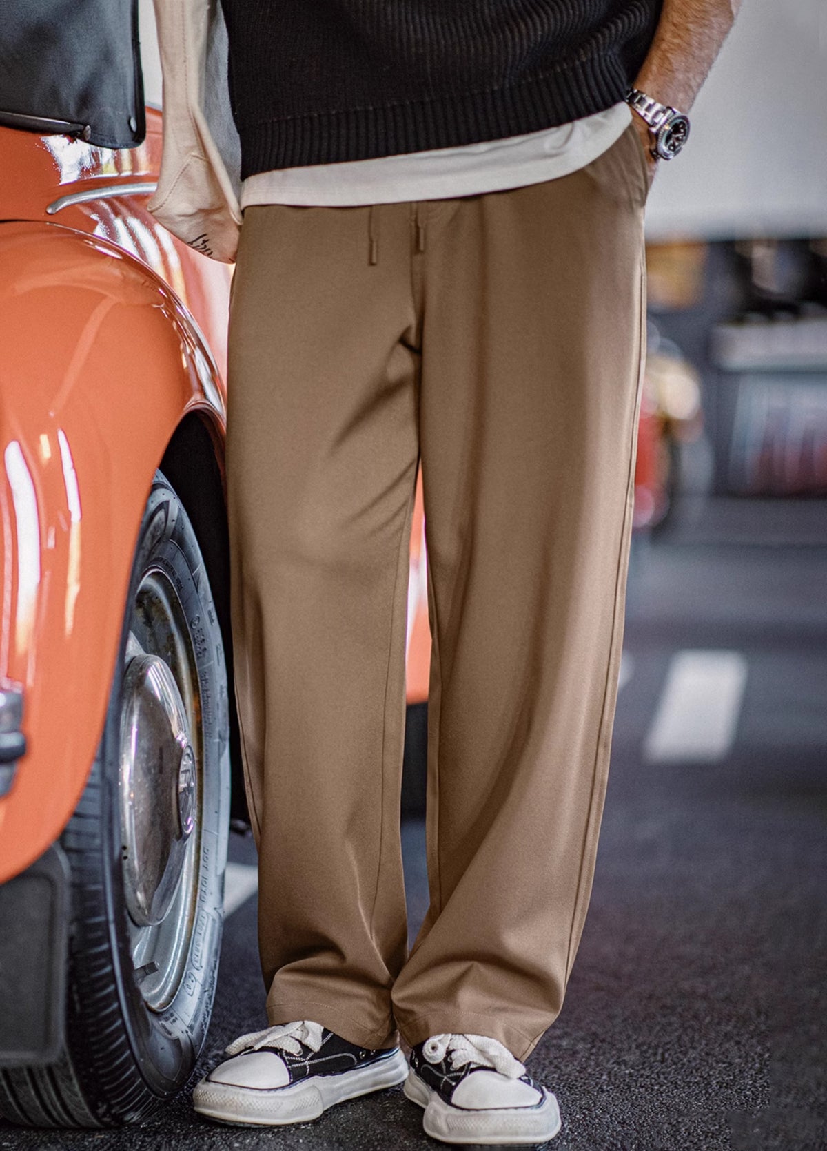 American Four-Sided Stretch Easy Pants Free Ironing Anti-Wrinkle Men's Trousers - Harmony Gallery