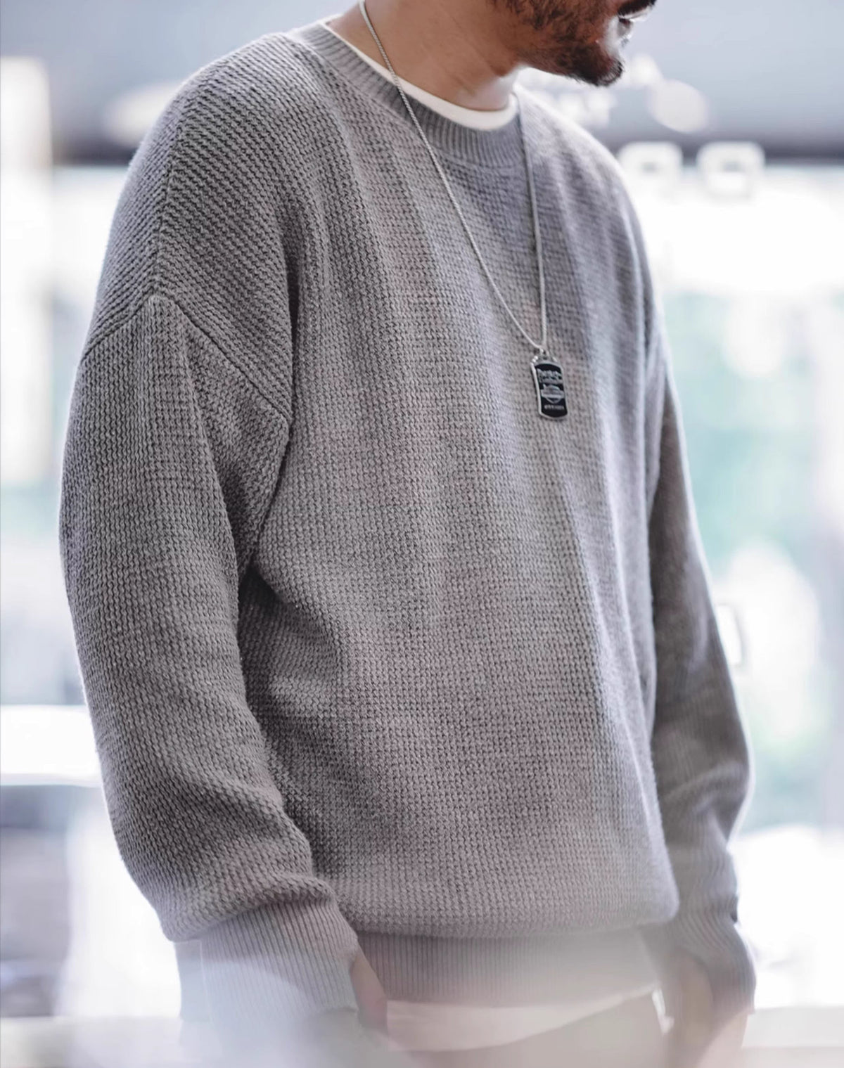 American Retro Sailor Loose Lazy Warm Knitted Men's Sweater - Harmony Gallery