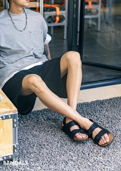 Birkenstock Dual-Purpose Slippers For Driving And Beach Men's Sandal - Harmony Gallery
