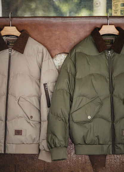American Retro CWU 45 P Flight Short Warm Bomber Cotton-Padded Men's Jacket - Harmony Gallery