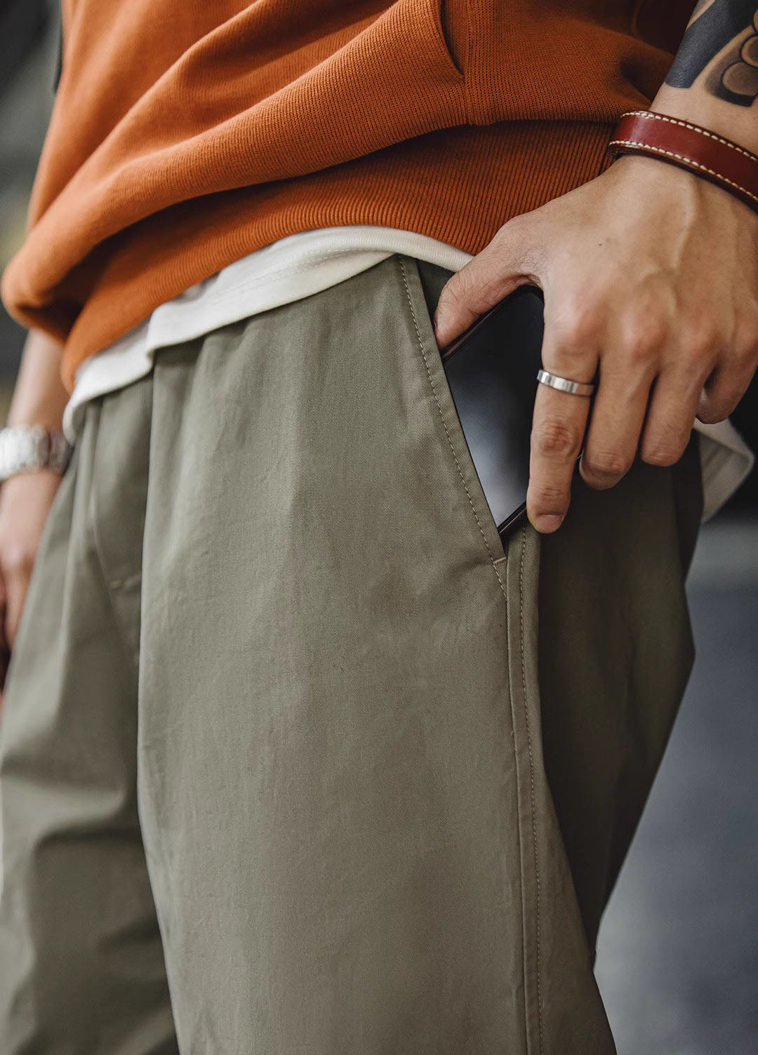 American Retro Easy Pants Casual Loose Men's Trousers - Harmony Gallery