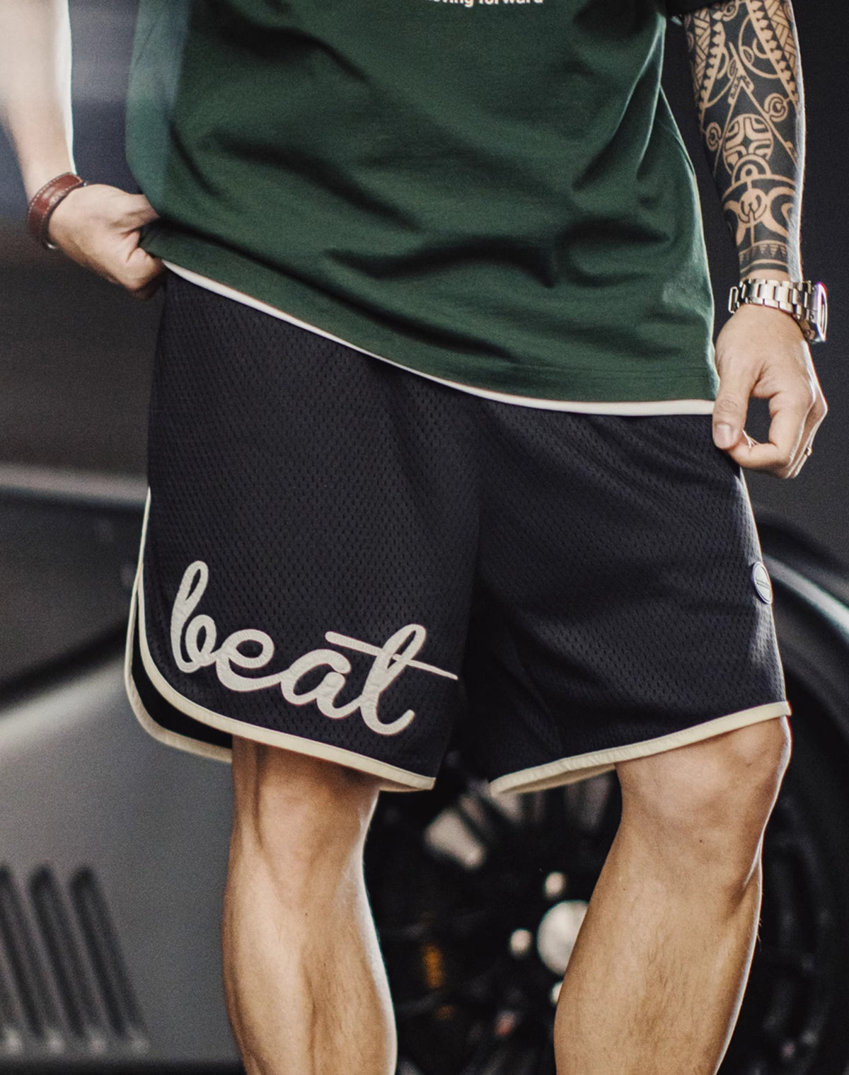 American Double-Layer Basketball High Street Sports Breathable Beach Men's Shorts - Harmony Gallery