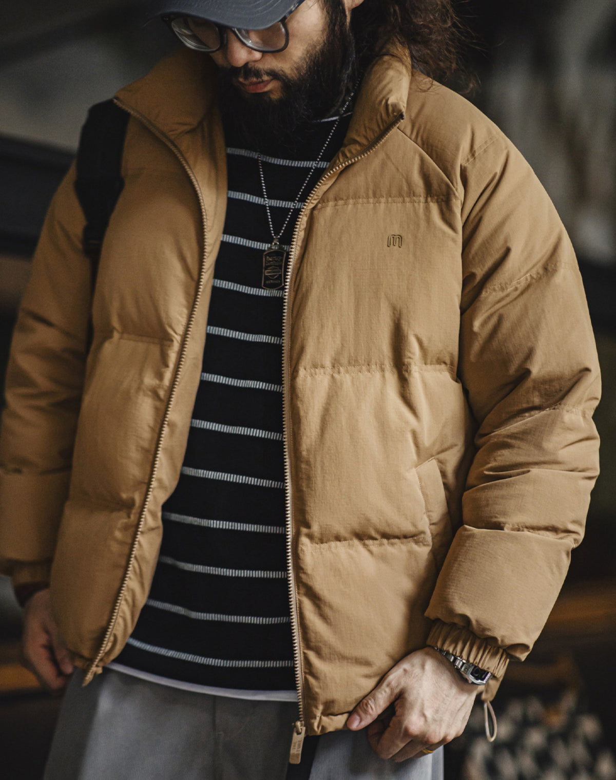 American Water Proof 90 White Duck Down Outdoor Warm Men's Jacket - Harmony Gallery
