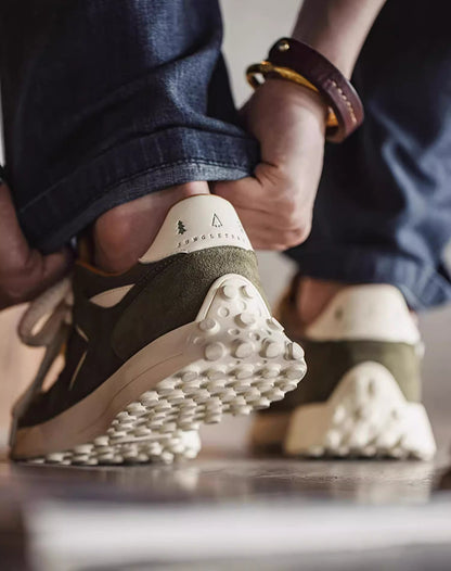 American Retro Dad Jogging High-End Versatile Casual Men's Sports Shoes - Harmony Gallery