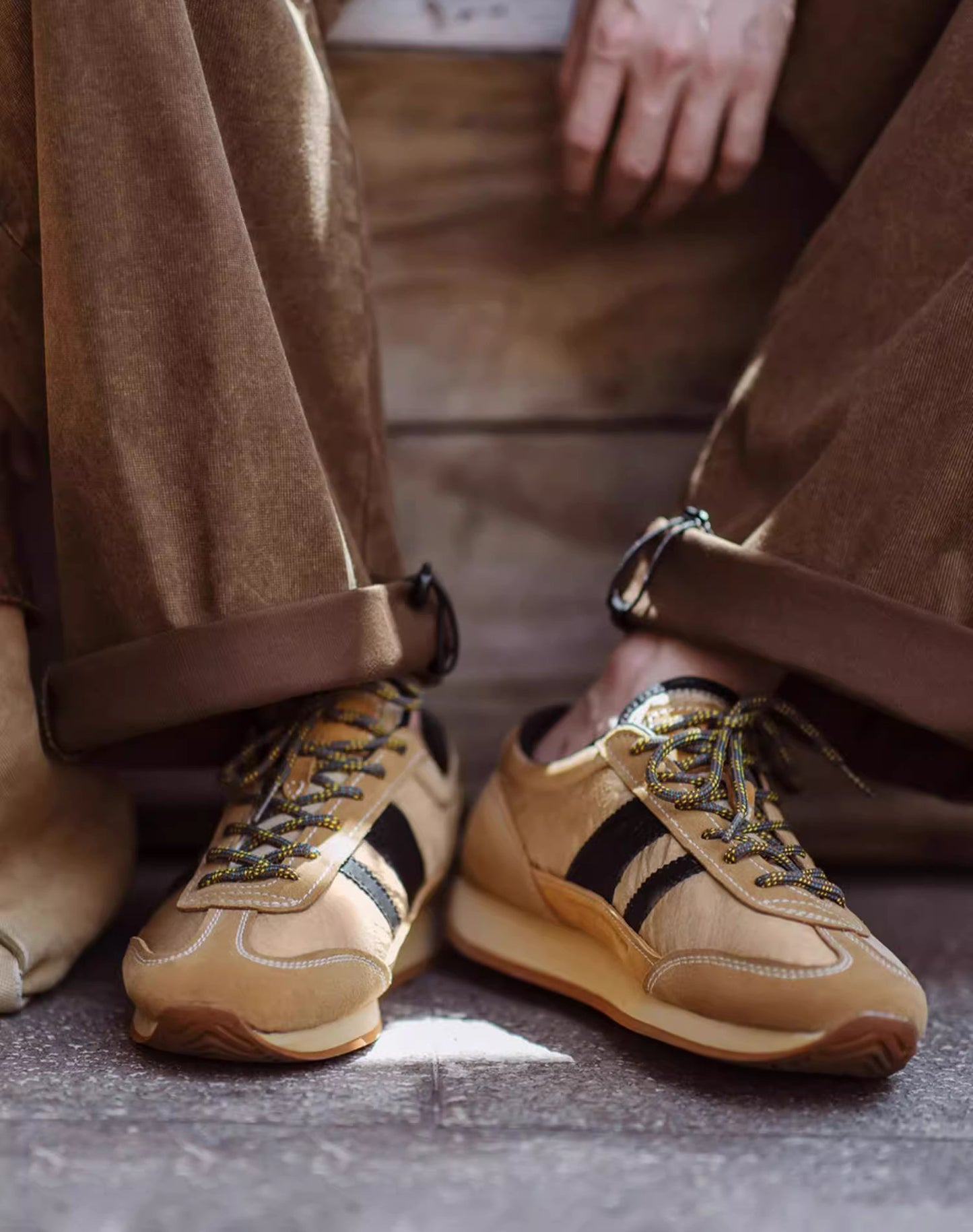 German Retro Jogging Forrest Gump Breathable Low-Top Men's Sports Shoes - Harmony Gallery