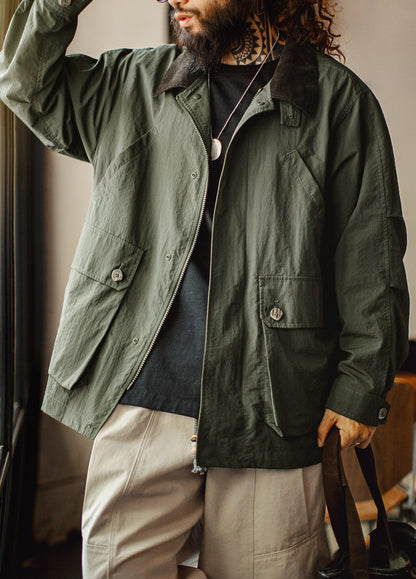 American Utility Waterproof Stand-Collar Hunting Old Money Men's Jacket