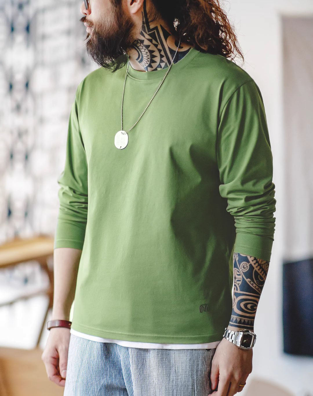 American Sorona Cool Quick-Drying Antibacterial Men's Sweater - Harmony Gallery