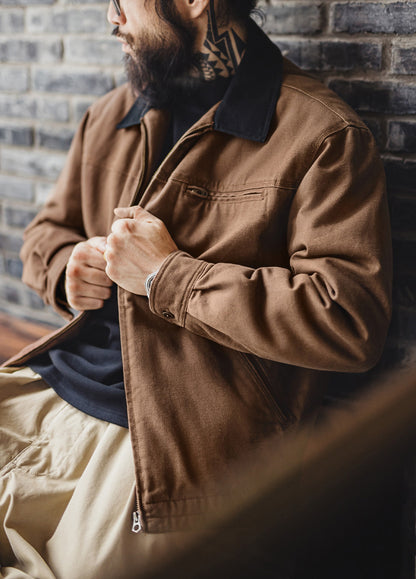 American Retro Detroit Cotton Interstellar Hunting Outfit Keep Warm Men's Jacket - Harmony Gallery