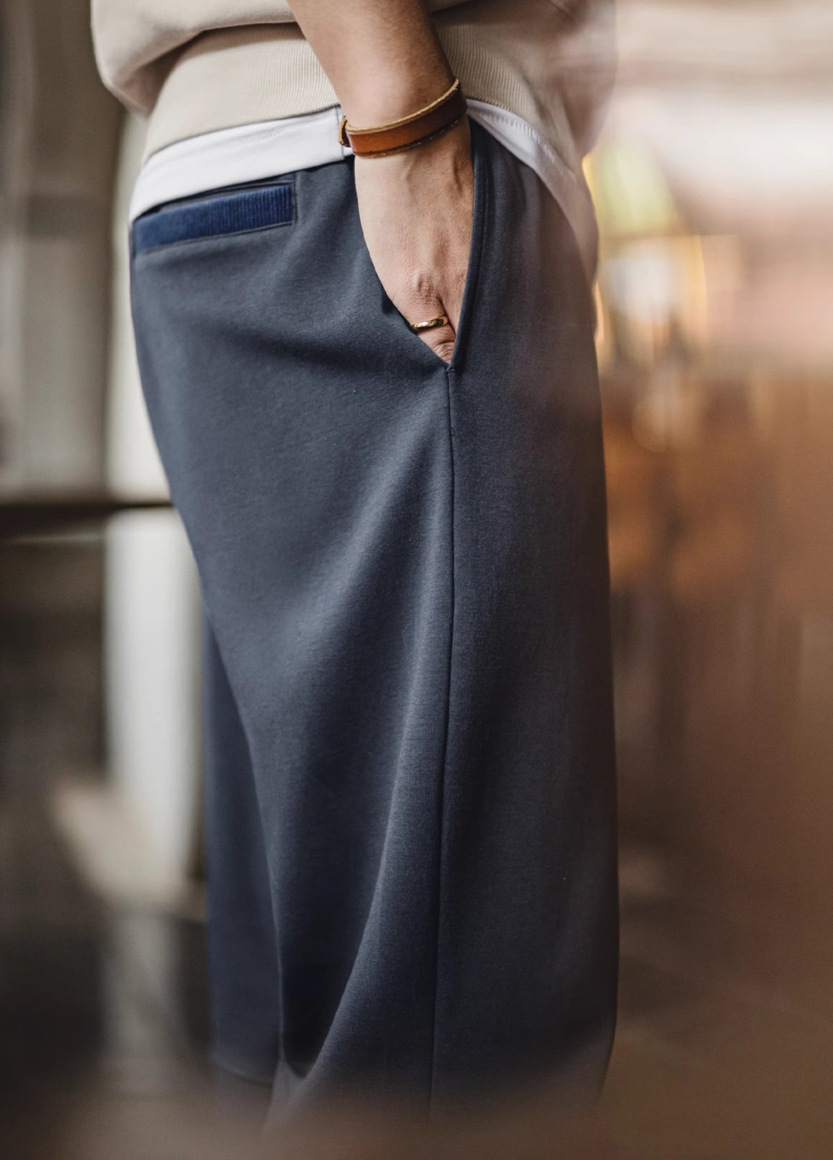 American Three-Dimensional Tailoring Sweatpants Drape Sports Men's Trousers - Harmony Gallery