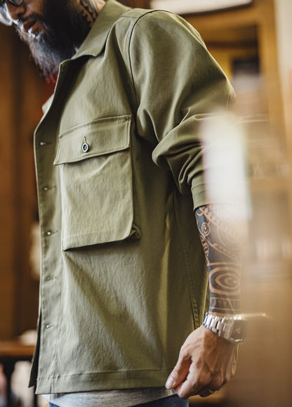 American Retro M43 Military Green With Pockets Heavyweight Men's Jacket