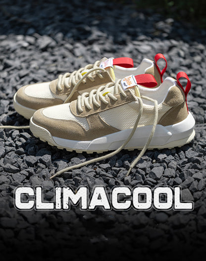 American Retro Jogging Waffle Gump Breathable Leather Stitching Men's Sports Shoes - Harmony Gallery