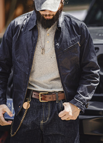 American Retro Fourth Generation Wax Tough Guy Canvas Men's Jacket - Harmony Gallery