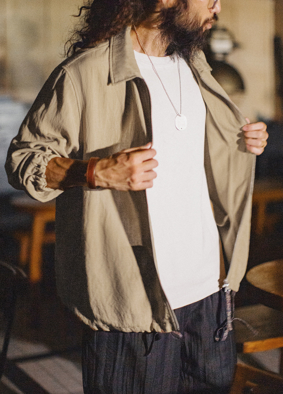 American Lyocell Linen Old Money With Premium Sense Business Men's Jacket