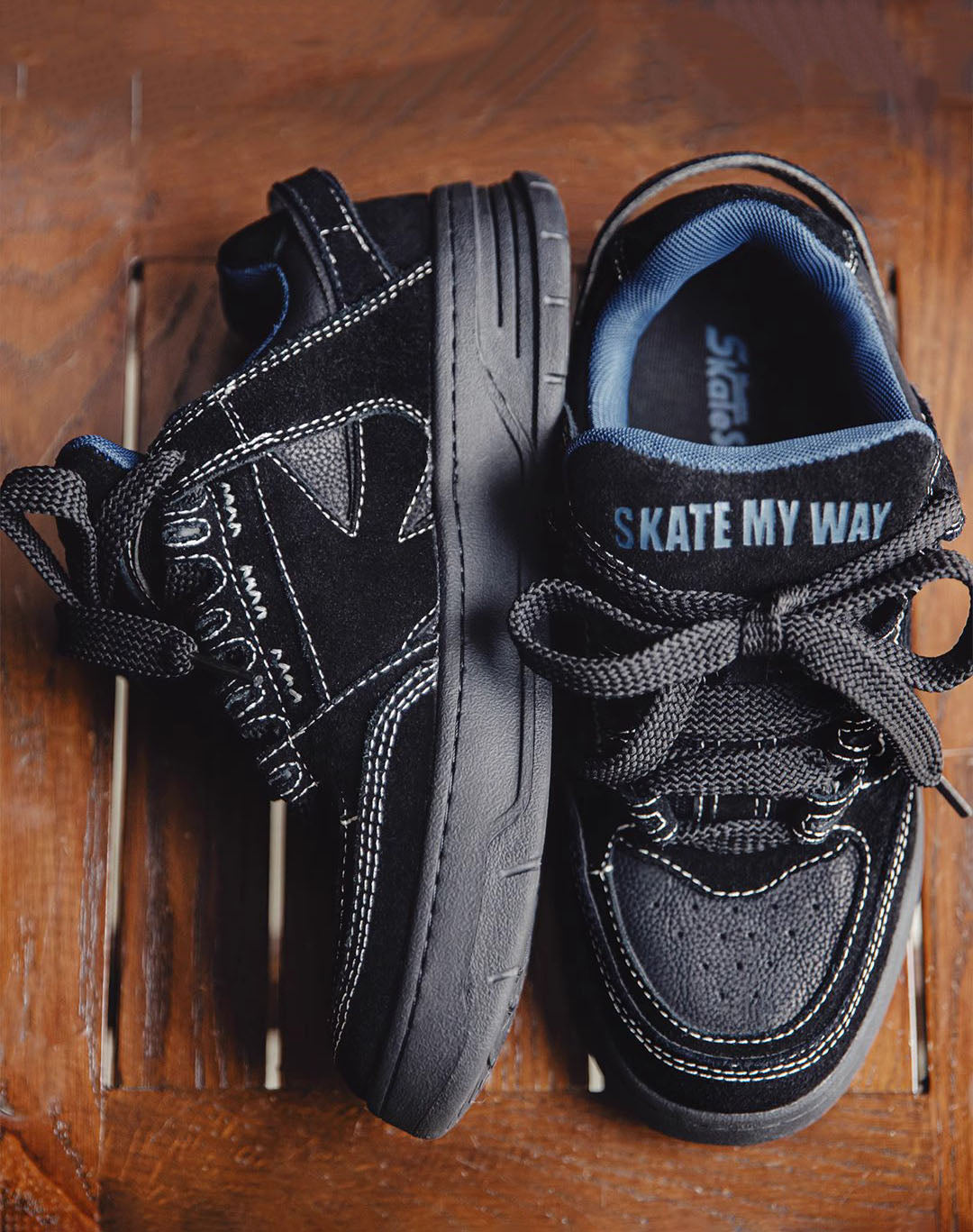 American Retro Thick-soled Skateboard Men's Casual Shoes - Harmony Gallery