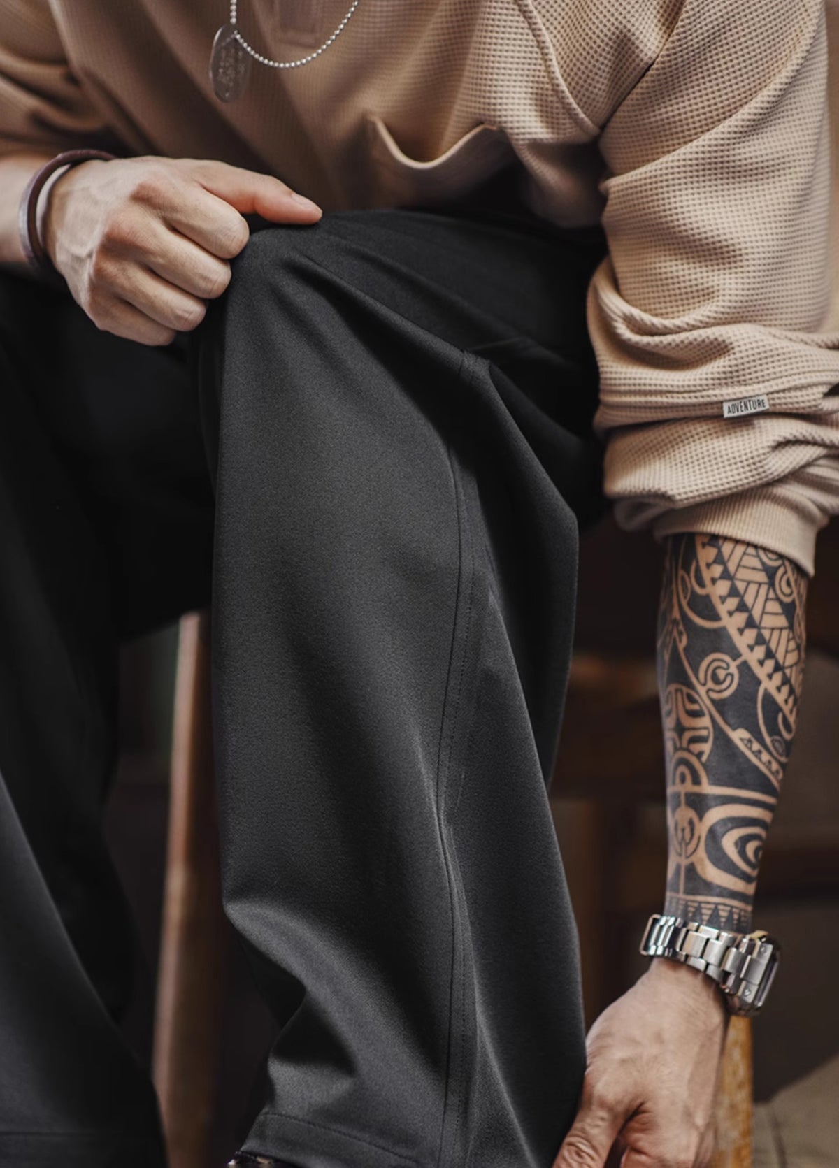 American Four-Sided Stretch Easy Pants Free Ironing Anti-Wrinkle Men's Trousers - Harmony Gallery