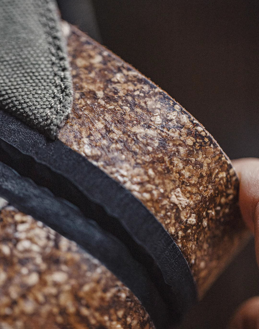 Outdoor Beach Retro Camouflage Canvas Cork Flip Flops Men's Sandal - Harmony Gallery