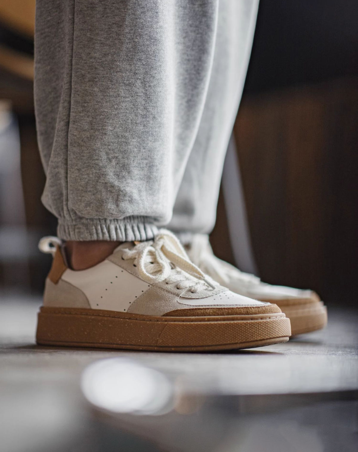 Retro Breathable Skateboard Heightening All-Match Men's Casual Shoes - Harmony Gallery