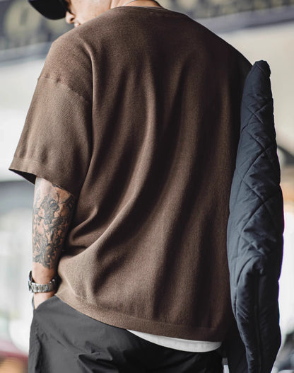 American Workwear lyocell Cool Versatile Knitted Men's T-Shirt - Harmony Gallery