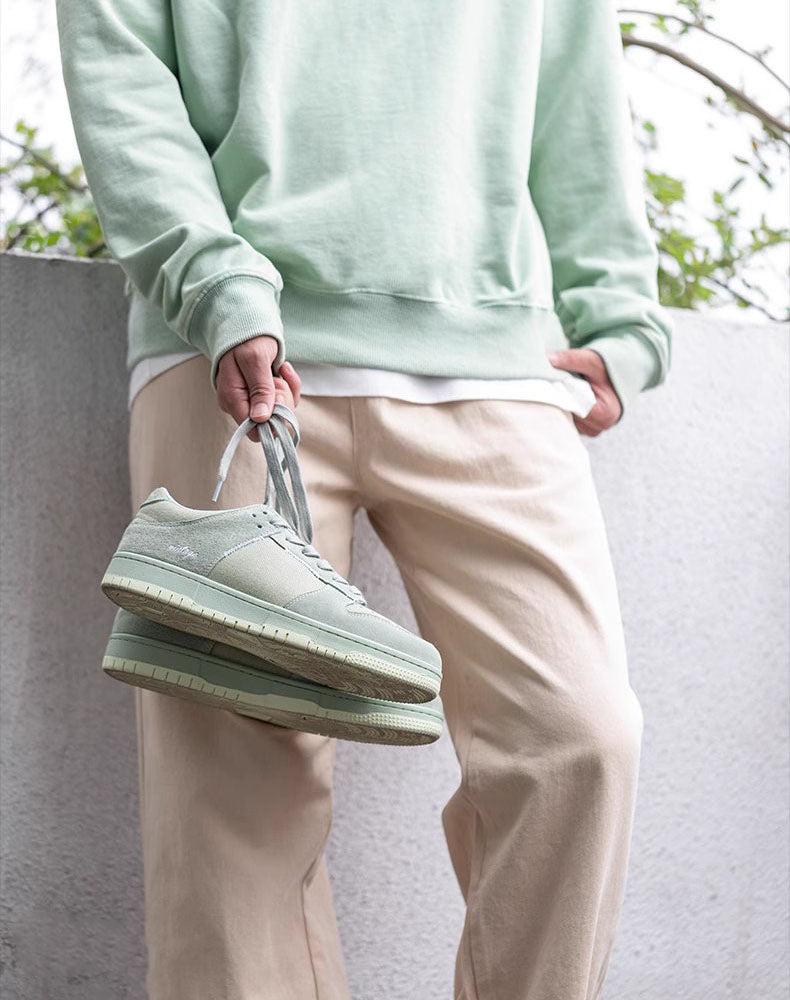 American Retro Mint Mambo Fresh Street Sports Men's Casual Shoes - Harmony Gallery