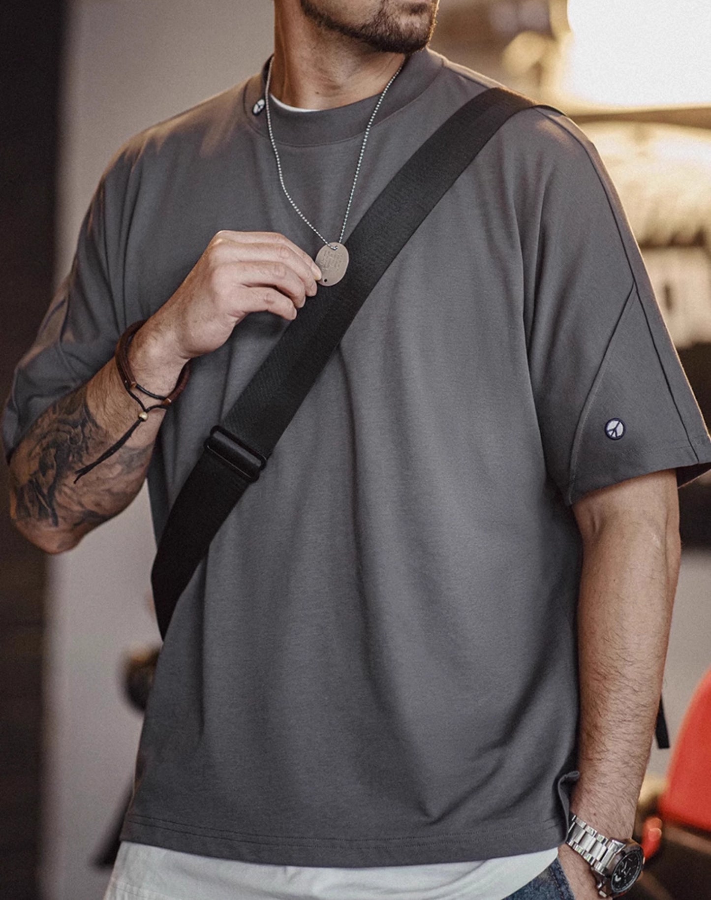 American Workwear 3A Antibacterial Quick-Drying Men's T-Shirt - Harmony Gallery