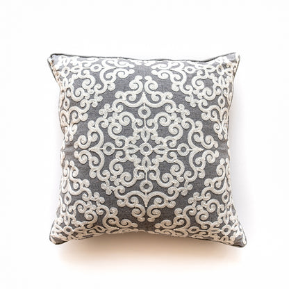 Vibrant Boho Fiesta Colorful Pom-Pom Embroidered Decorative Throw Pillows - Harmony Gallery