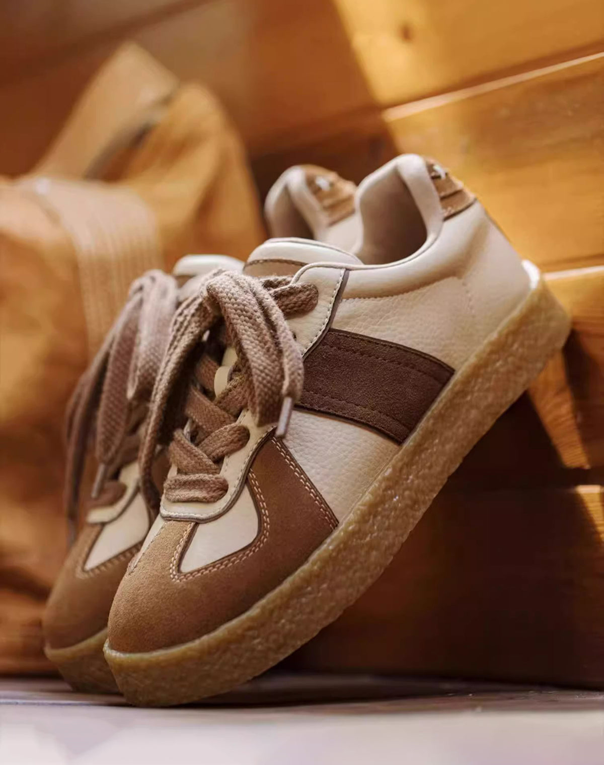 German Army Retro Sports Thick Bottom Height Flat Men's Casual Shoes - Harmony Gallery