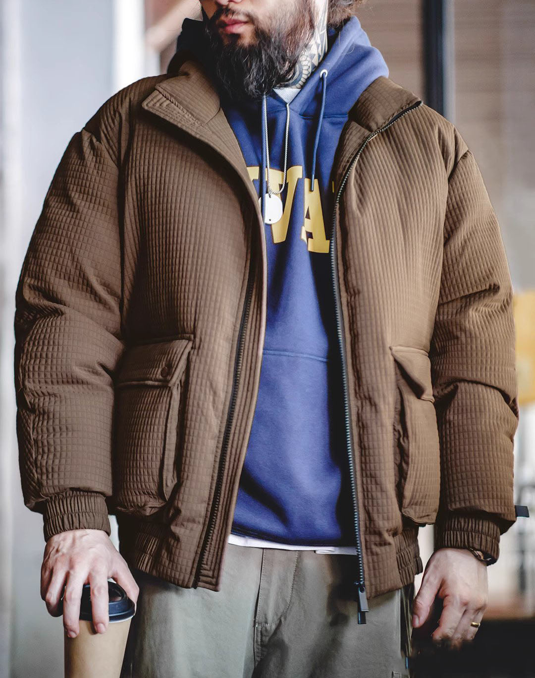 American Workwear Retro 90 Thickened Winter Men's Jacket - Harmony Gallery