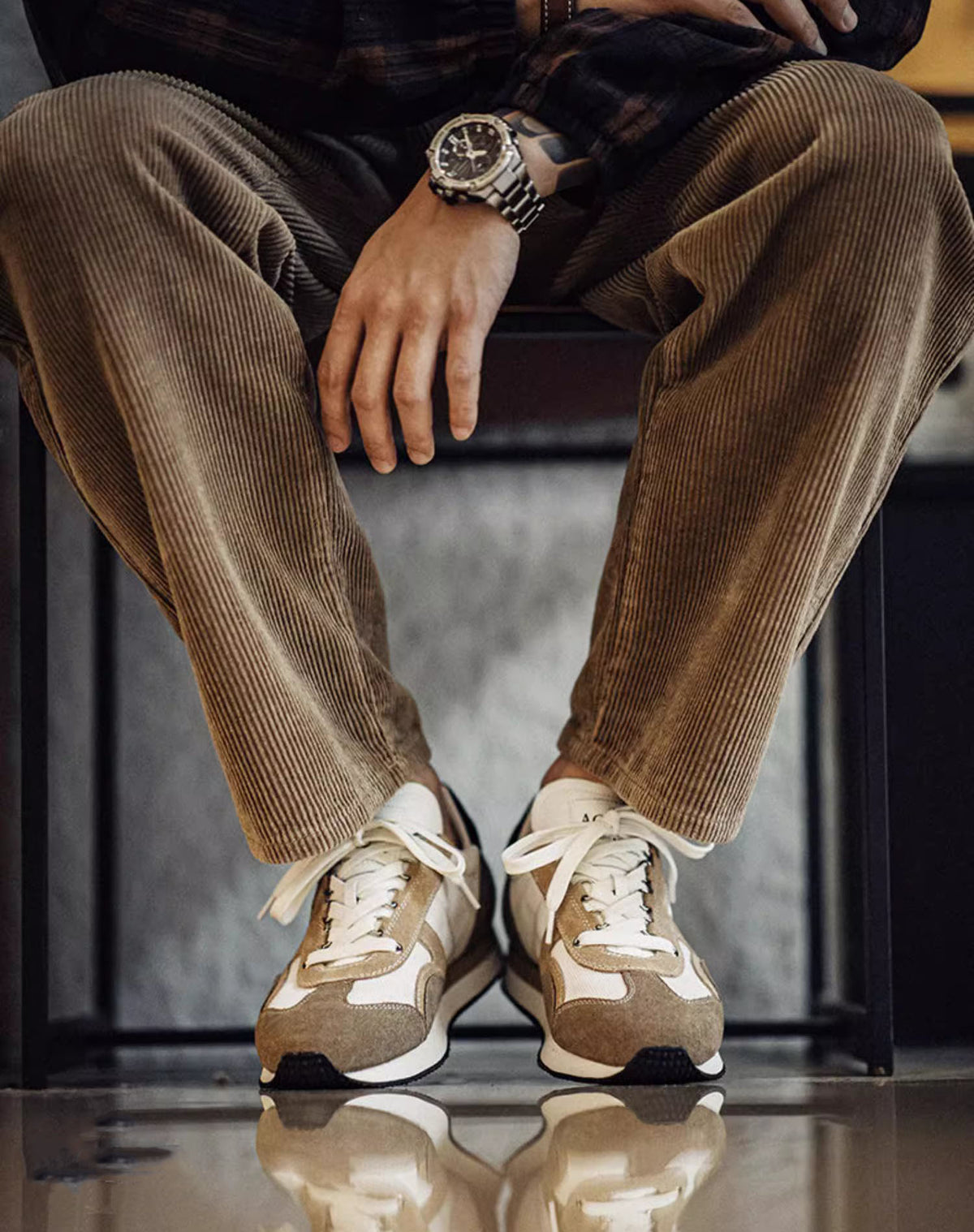 Retro Forrest Gump Jogging Breathable Dad Shoes Men's Sports Shoes - Harmony Gallery