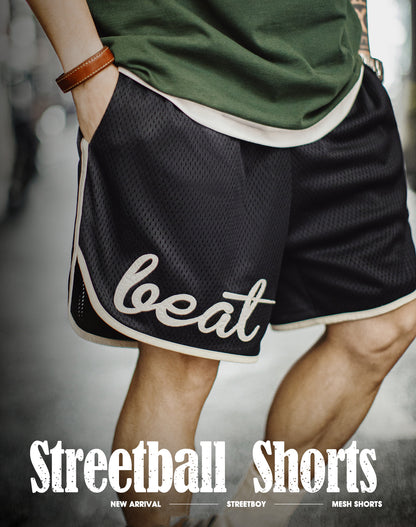 American Double-Layer Basketball High Street Sports Breathable Beach Men's Shorts - Harmony Gallery
