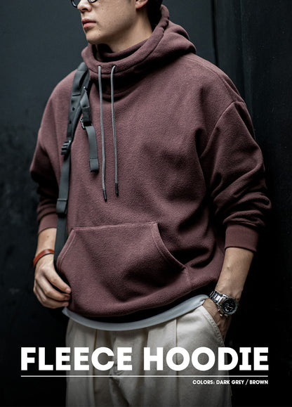 American Casual Polar Fleece Windproof Pullover Mask Men's Sweater - Harmony Gallery