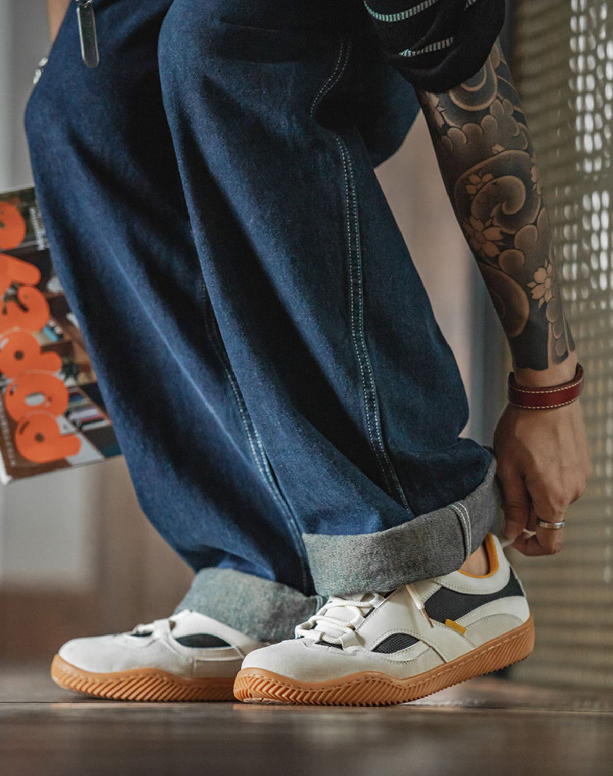 American Retro Breathable Low Top Men's Sports Shoes - Harmony Gallery