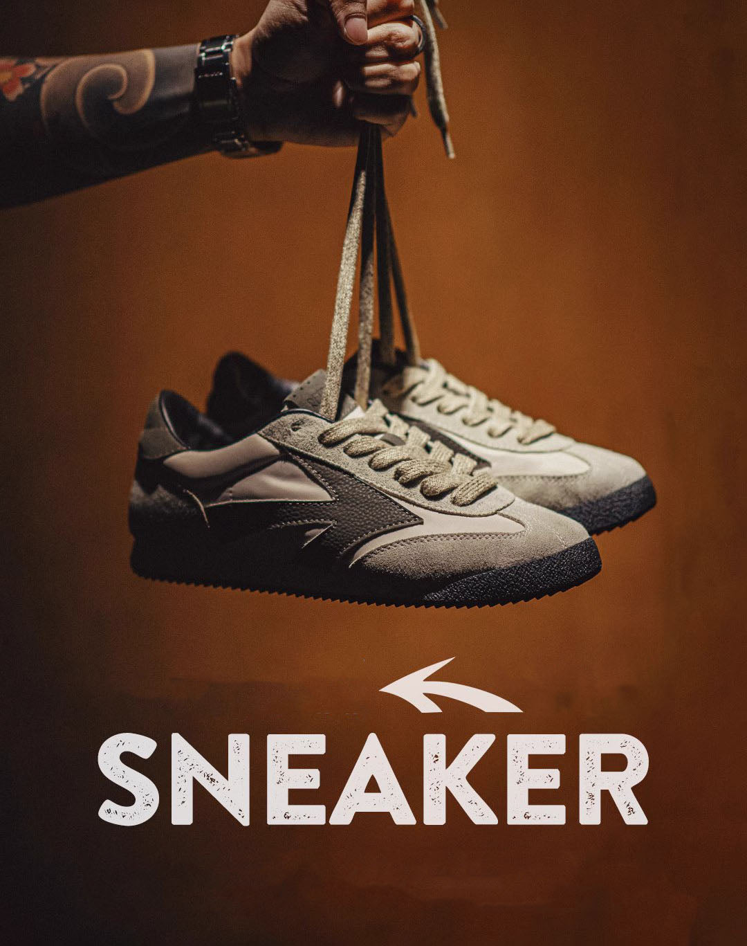 Stitching Retro Discovery Jogging Forrest Moral Men's Sports Shoes - Harmony Gallery