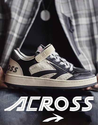 Retro Skateboard Sports Street Versatile Breathable Flat Men's Casual Shoes - Harmony Gallery