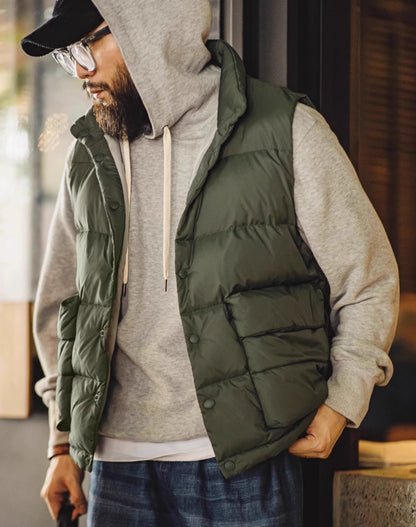 American Casual Vest Thickened Warm Inner And Outerwear Men's Jacket - Harmony Gallery