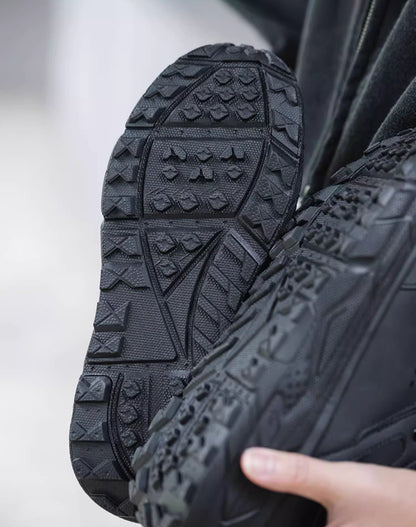 Mountain Functional Winter Outdoor Thick-Soled Black High-Top Men's Boot - Harmony Gallery