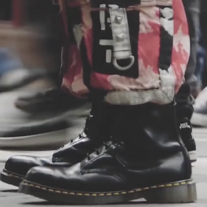 Mid-Cut Tooling All-Match British Style Unisex Martin Boot