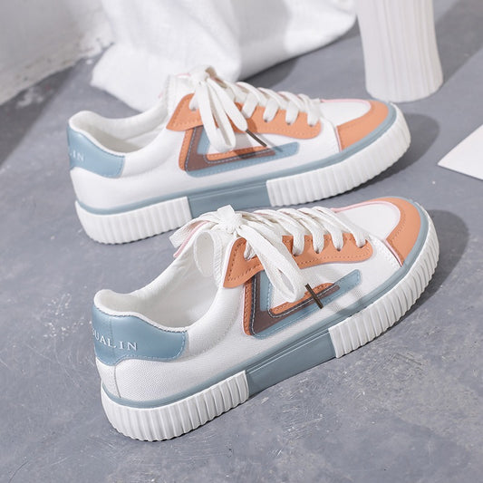 Little White Original Niche Casual Canvas Women's Shoes - Harmony Gallery