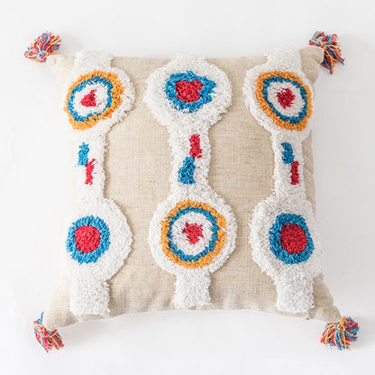 Handmade Moroccan Bohemian Living Room Sofa Cushion - Harmony Gallery