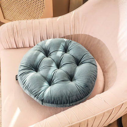 Velvet Thickened Warm Winter Round Chair Cushion - Harmony Gallery