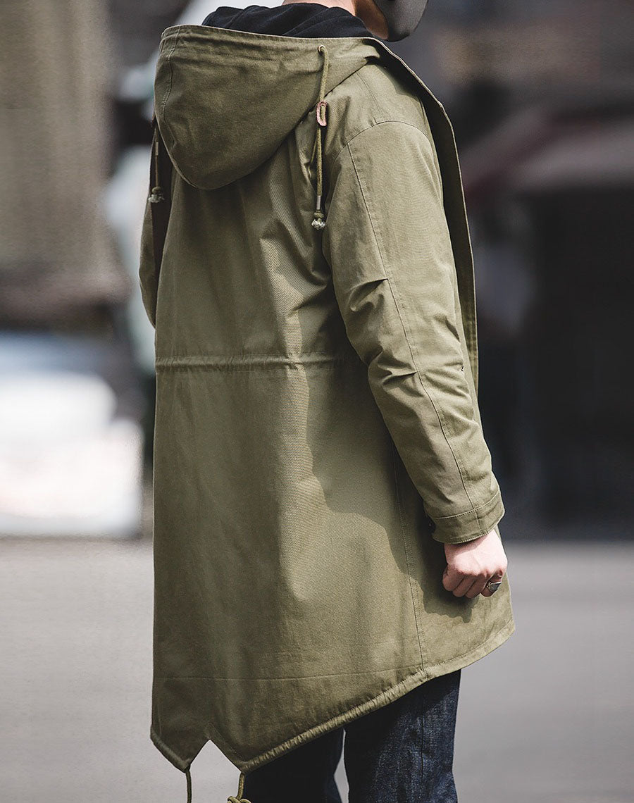 Tooling American M51 Military Fishtail Hooded Men's Jacket - Harmony Gallery