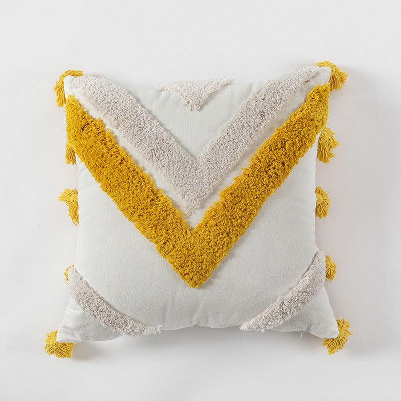 Morocco Hand Tufted Living Room Sofa Cushion - Harmony Gallery