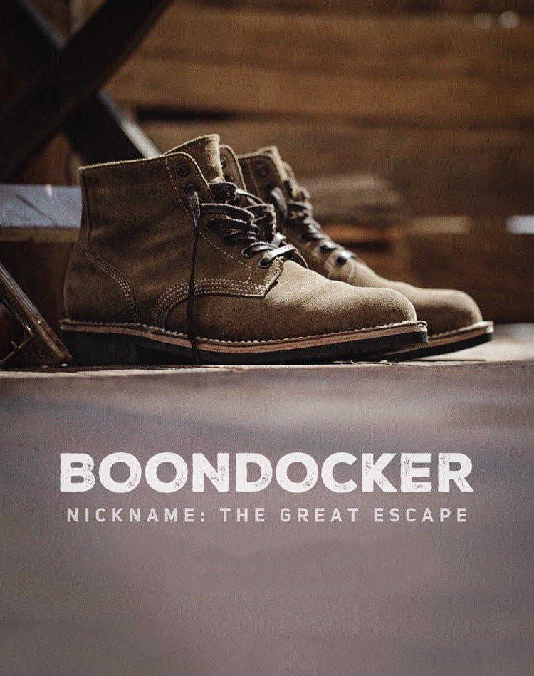 American Boondocker Middle-Cut Escape Desert Combat Men's Boot - Harmony Gallery