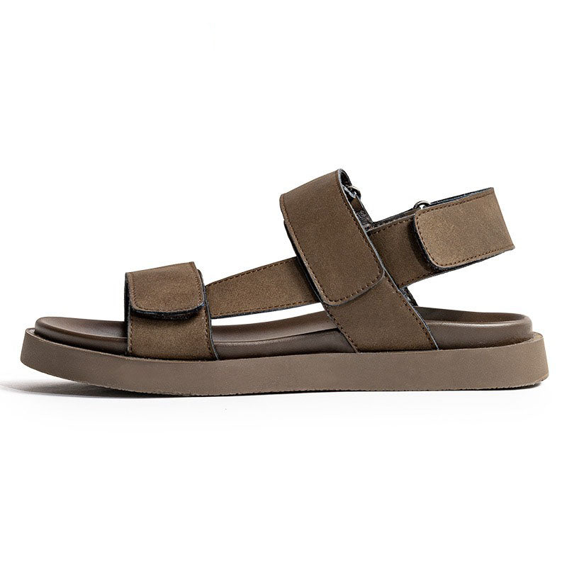 Leather Soft Sole Beach Leisure Men's Sandal - Harmony Gallery