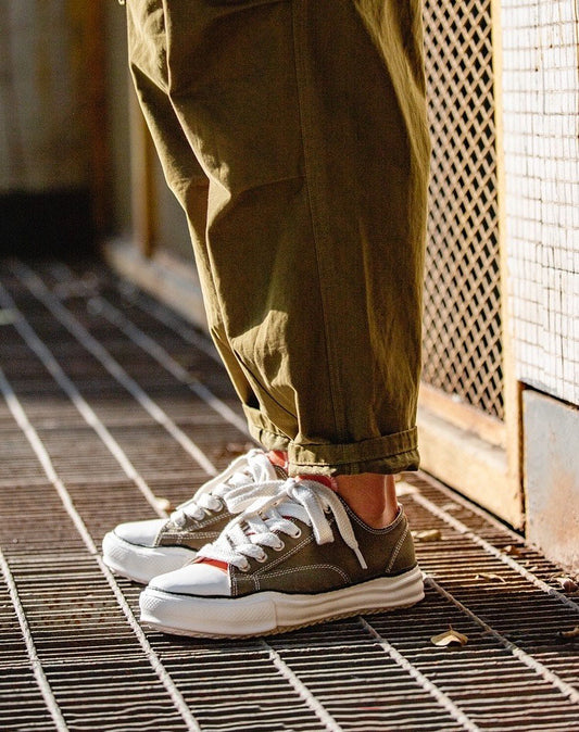 Casual Yasuhiro Mihara Dissolving Board Men's Canvas Shoes - Harmony Gallery