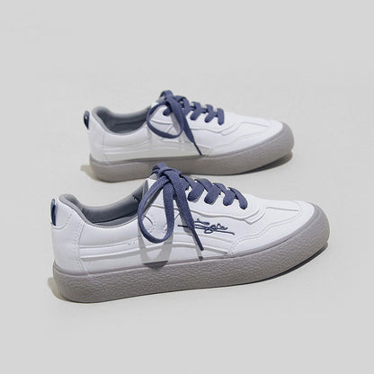 Little White Spring Student Flat Casual Women's Shoes - Harmony Gallery