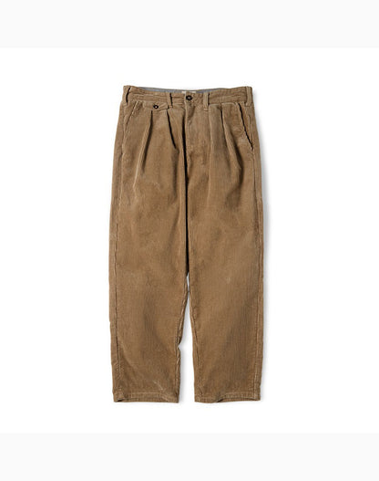 Retro Loose Corduroy Wide-Leg Straight Men's Trousers - Harmony Gallery