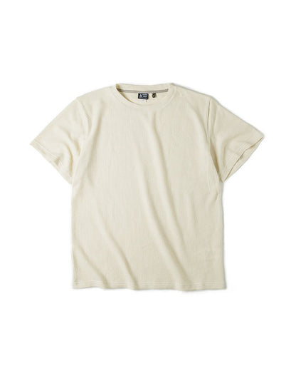 Tooling American Retro Waffle Knitted Men's T-Shirt - Harmony Gallery
