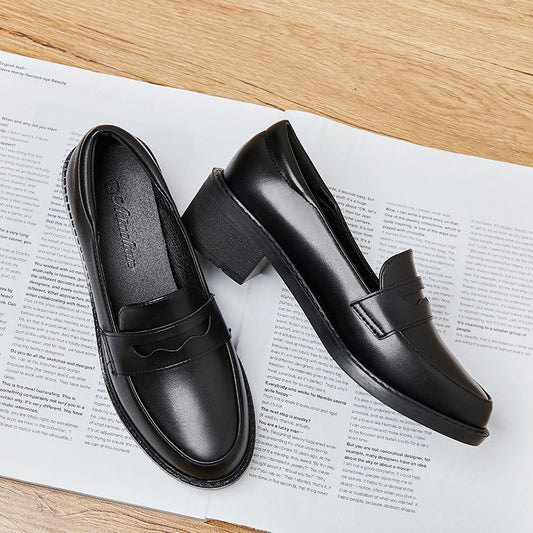 Maria British Style Leather Women's Loafer - Harmony Gallery